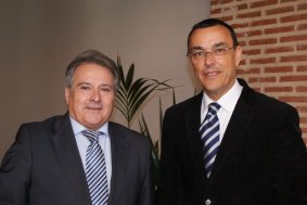 Alfonso Rus e Ignacio Caraballo, Presidente y Vicepresidente de la Comisión