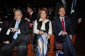 VII Foro Iberoamericano de Gobiernos Locales. Antonio Beteta, Ana Botella e Íñigo de la Serna