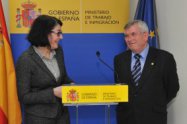 Anna Terrón adelantó el contenido del Reglamento al Presidente de la FEMP, en una reunión celebrada el lunes 7 de febrero
