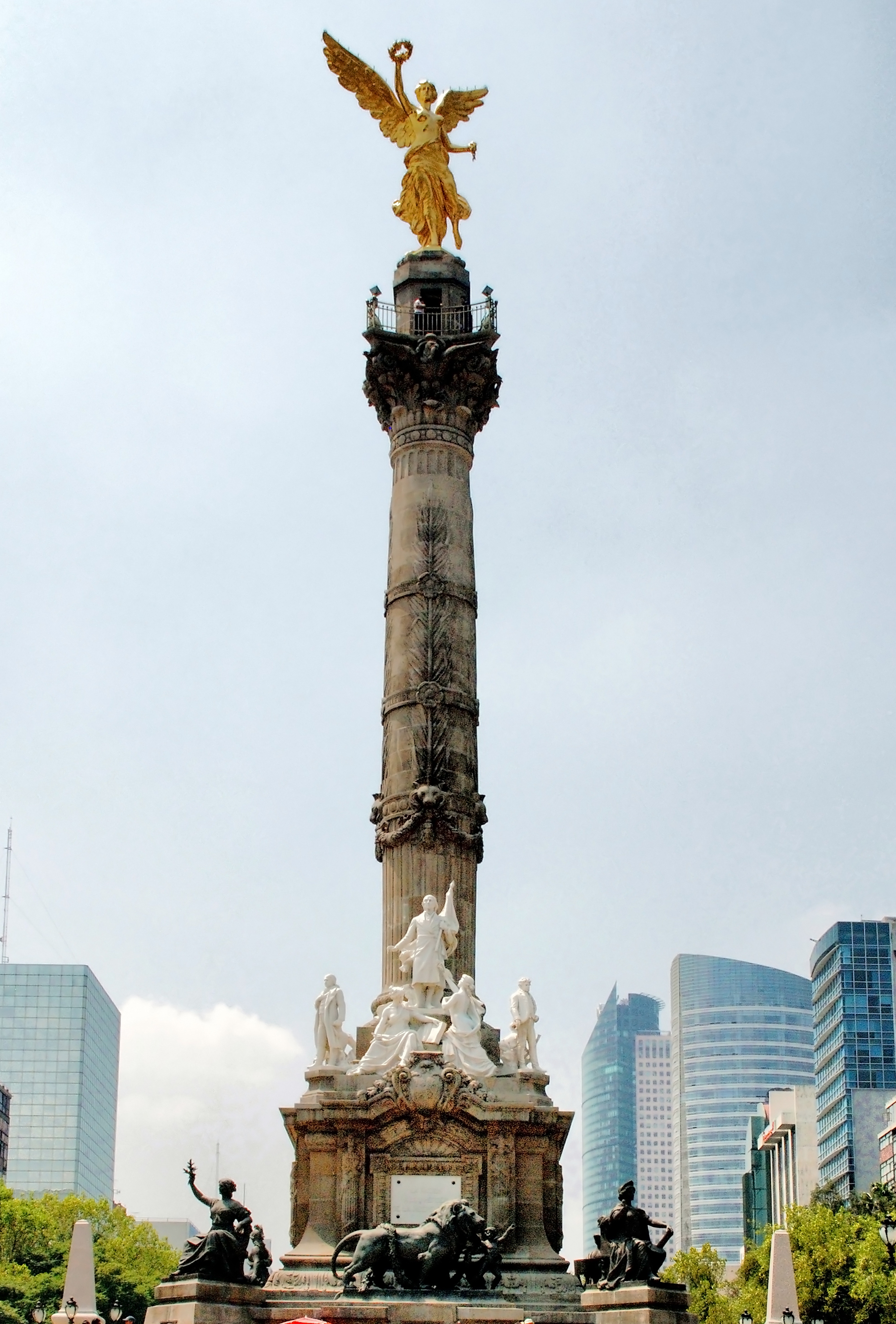 Columna de la Independencia en la Ciudd de México